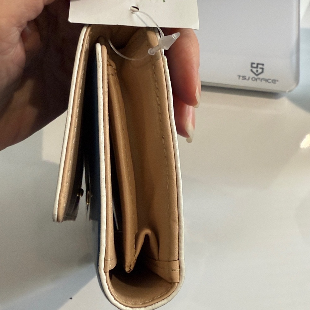 NWT Kate Spade Vibrant Peacock Blue Wallet - Picture 9 of 12